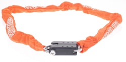 Chain lock with nylon cover 1200 x 5,5 mm orange