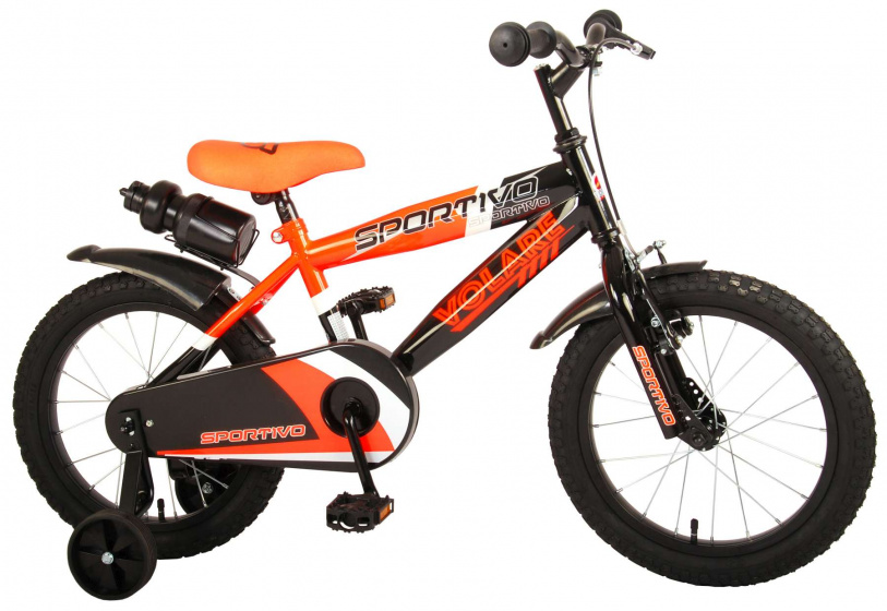 Sportivo 16 Inch 23,5 cm Boys Coaster Brake Orange/Black