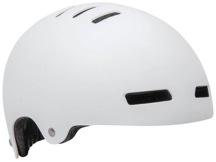 bicycle helmet One+BMX unisex white size 58-61 cm