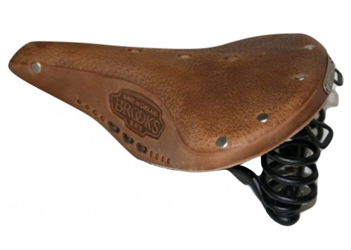 saddle B67Sladies leather 24 x 20,5 cm brown