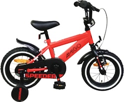 Speeder 12 Inch 21,5 cm Boys Coaster Brake Red/Black