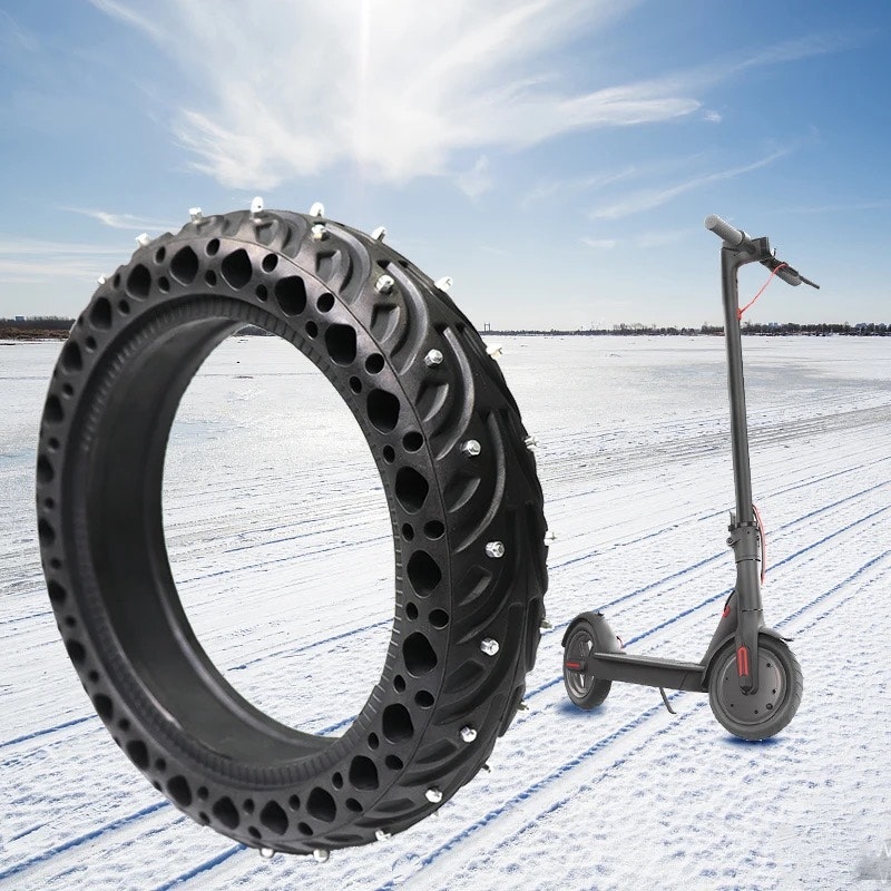 Vinter Dubbdäck 8,5 för xiaomi m365, E-Wheels E2S V2 Honeycomb