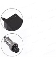 Laddare till Elscooter 3-stifts GX16 54.6V 3A för 13S 48V Li-ion batteri