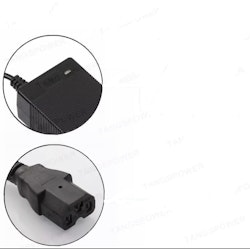 3 Plugg Laddare  54.6V 3A för 13S 48V Li-ion batteri