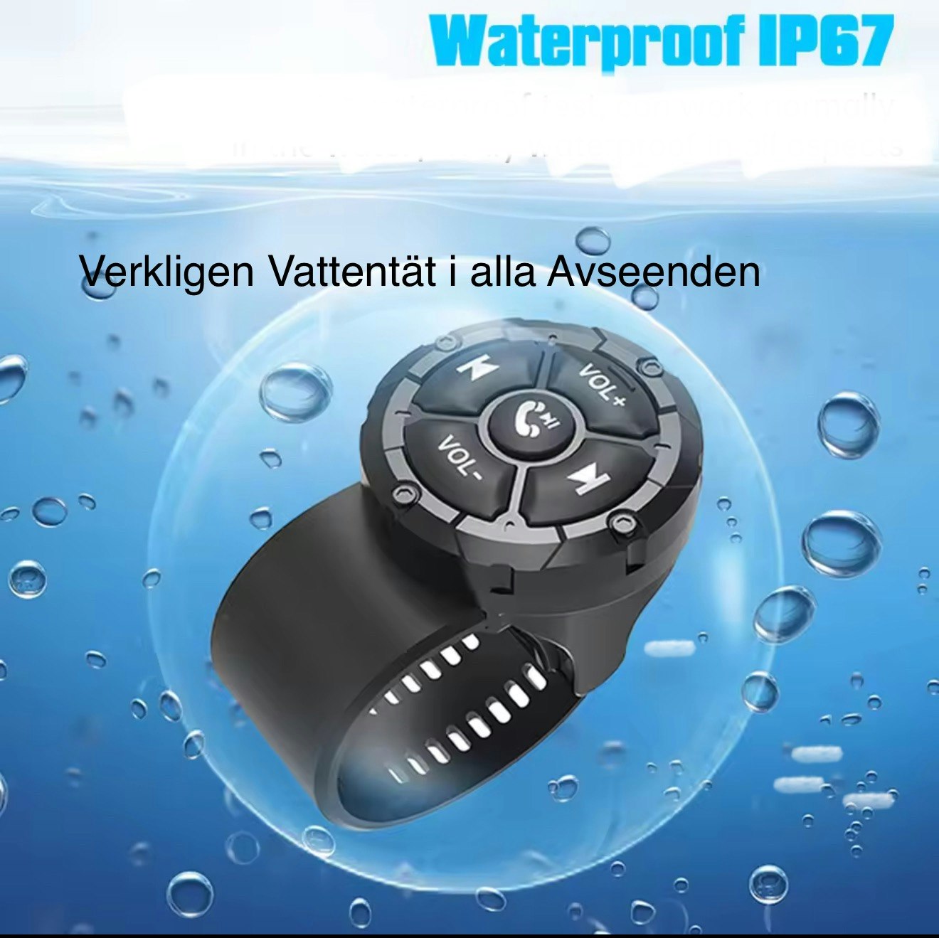 Trådlös Fjärrkontroll Bluetooth-Mediakontroll