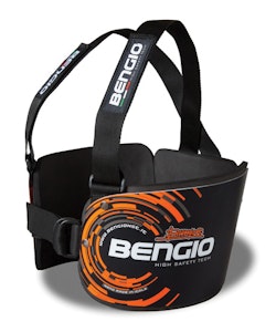Bengio Bumper Standard Revbensskydd - Svart/Orange