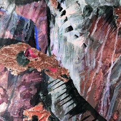 Anastasia Pather Lila Purple Rain kuddfodral i sammet 60 x 60 cm