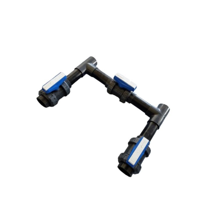 Bypass-ventil bas Ø50 mm paketpris