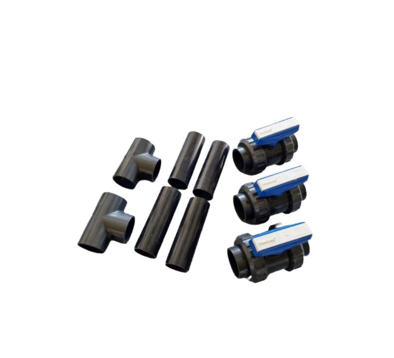 Bypass-ventil bas Ø50 mm paketpris