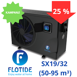 Flotide SX Värmepump med Inverter och Wi-Fi, flera varianter