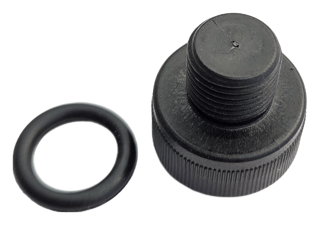 Avtappningsplugg med o-ring R8 (1/4")