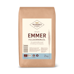 Emmer fullkornsmjöl 2 kg KRAV