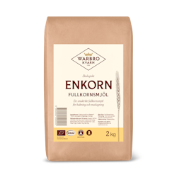 Enkorn Fullkornsmjöl 2 kg KRAV