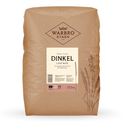 Stenmalet Dinkel Ljust mjöl 12,5 kg KRAV