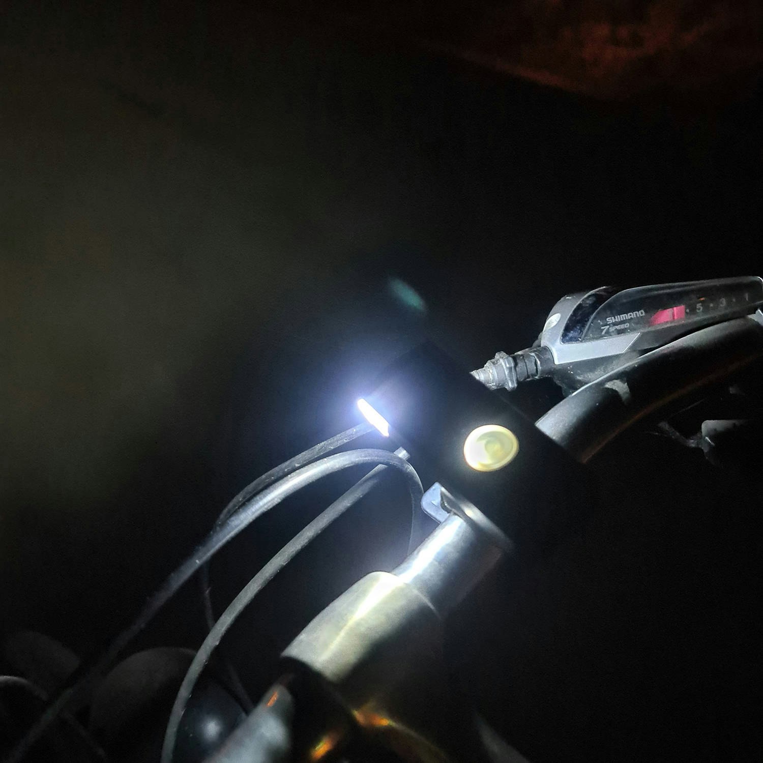 Cykellampor LED Fram/Bak USB