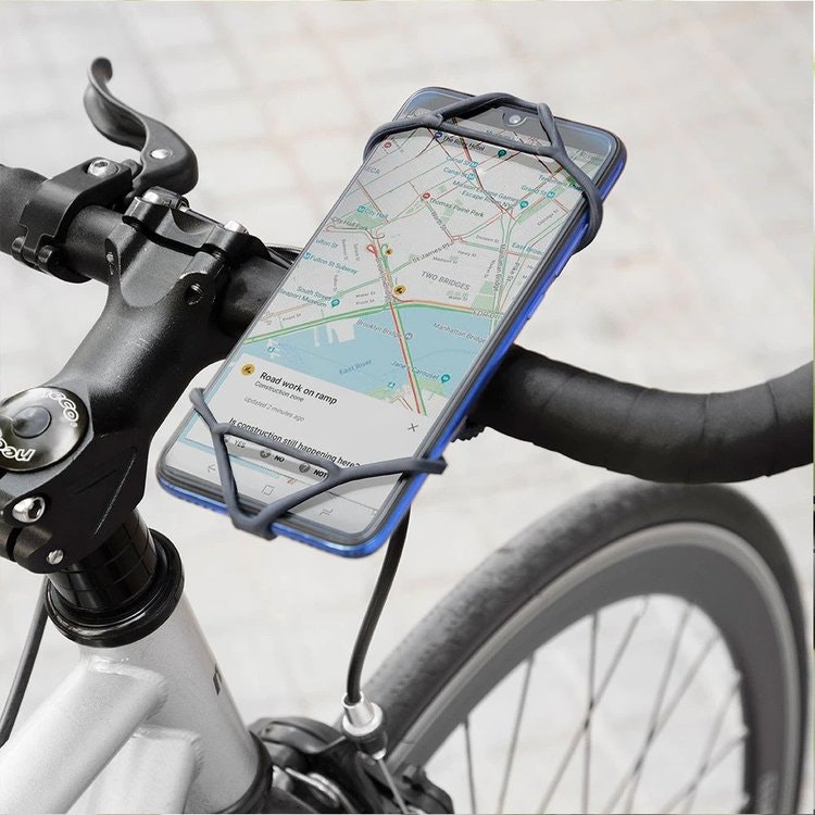 Mobilhållare för cykelstyret