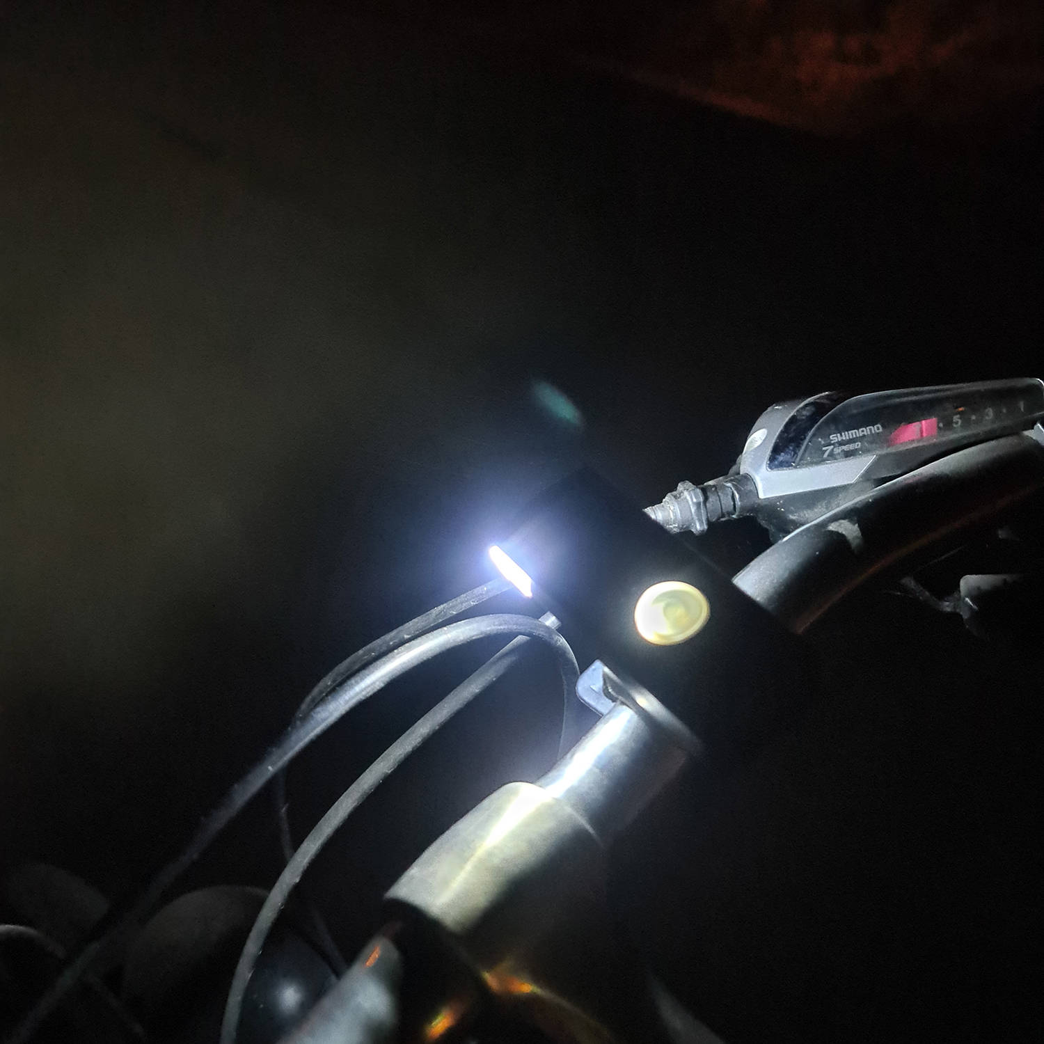 Cykellampor LED Fram/Bak Laddningsbara