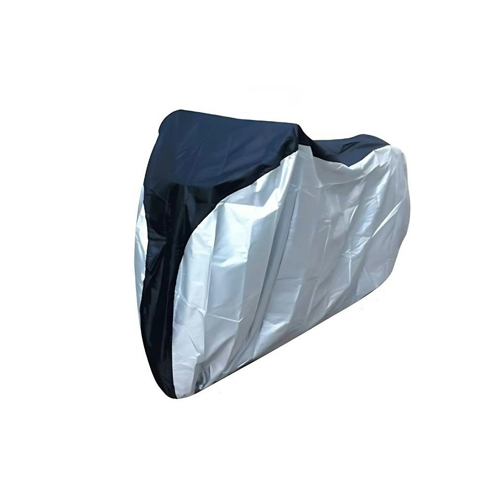 Cykelöverdrag 200x110 cm Svart/Silver