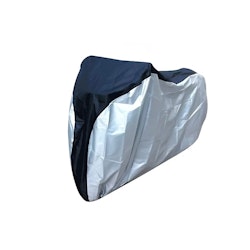 Cykelöverdrag 200x110 cm Svart/Silver