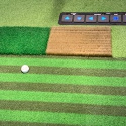Multimatta functional 3D Golf strike pad