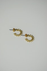Luna earrings, gold
