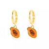 Papaya earrings