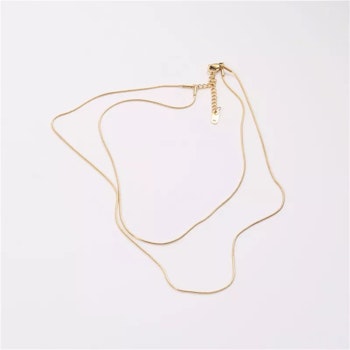 Gold Thin Layer Necklace