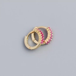 Pink 10MM Mini Hoops