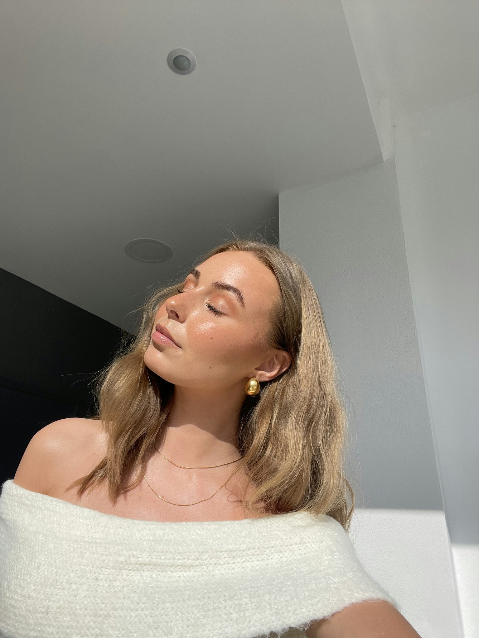 Gold Chunky Hoops