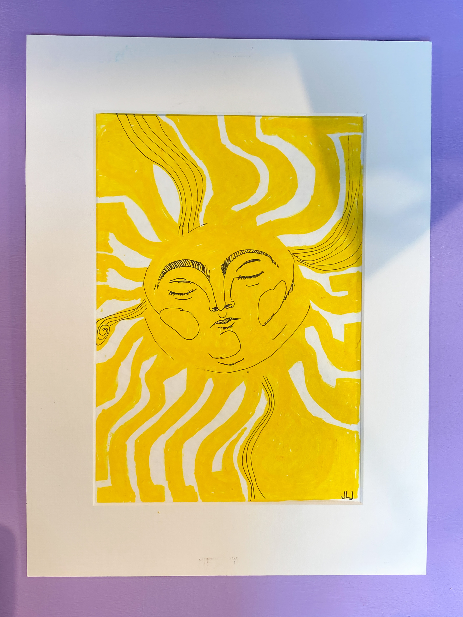 I am the Sun  – Originalmålning av Jessica Jämting