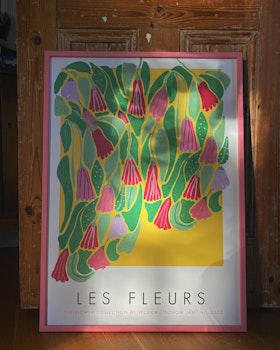 Les Fleurs - Poster av Jessica Jämting