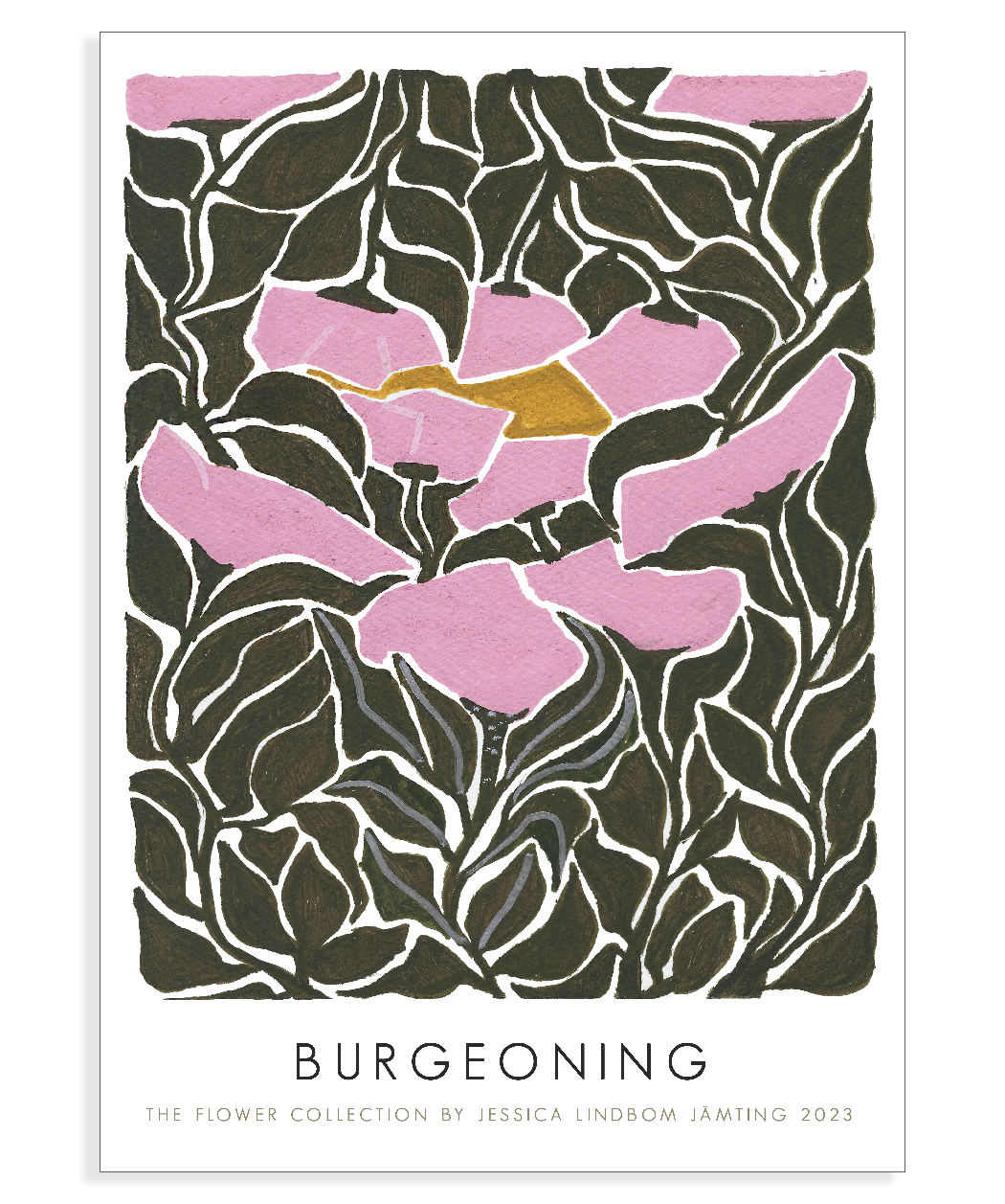 Burgeoning - Poster av Jessica Jämting