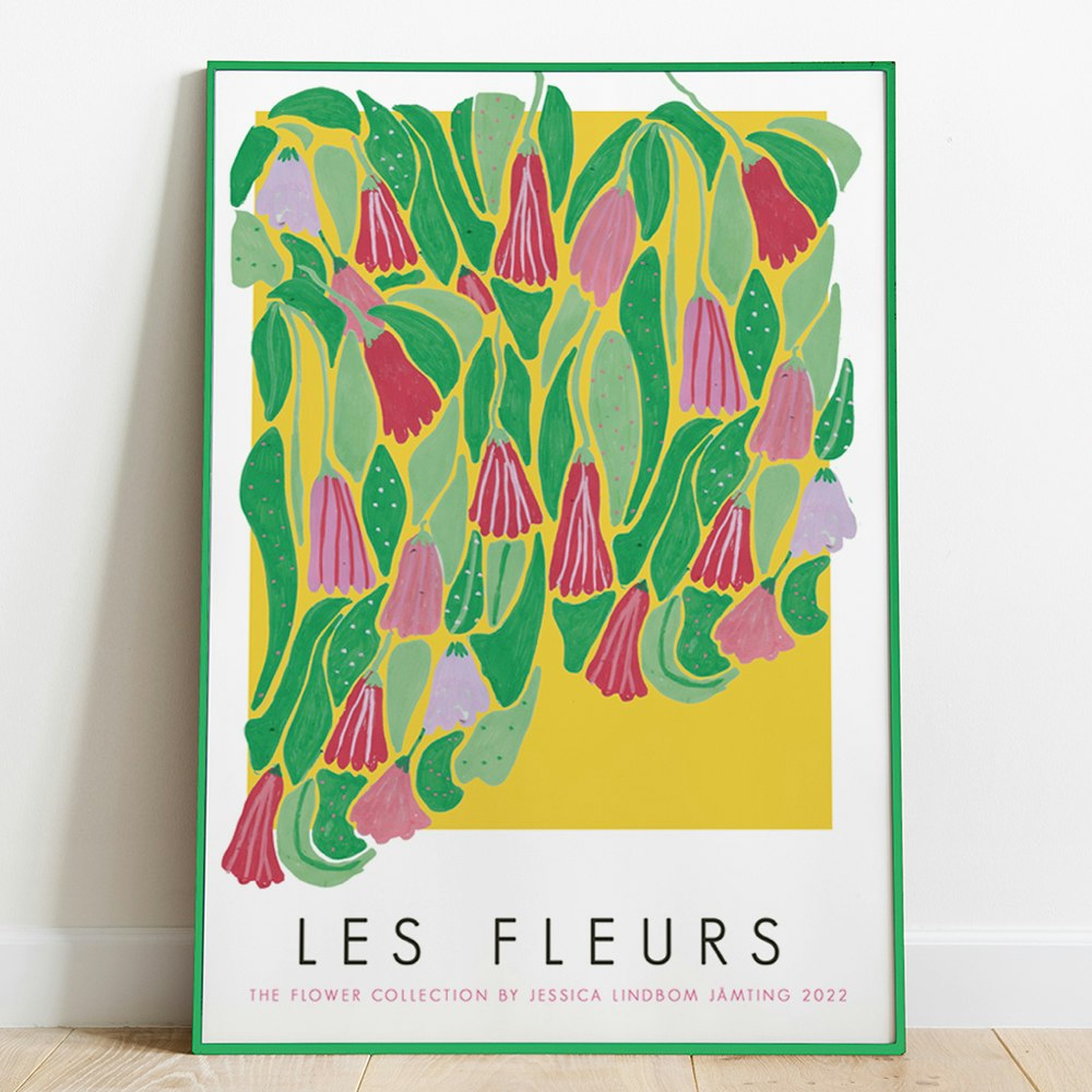 Les Fleurs - Poster av Jessica Jämting