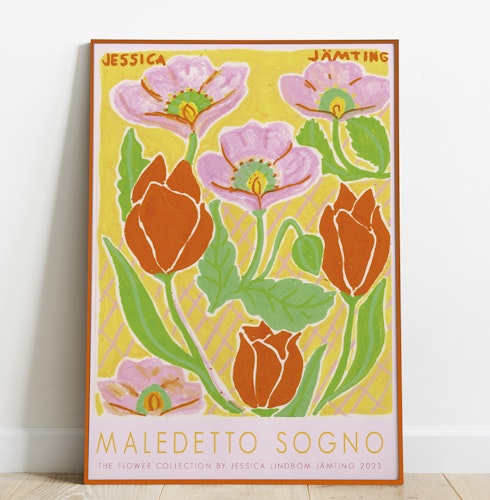 Maledetto Sogno - Poster av Jessica Jämting