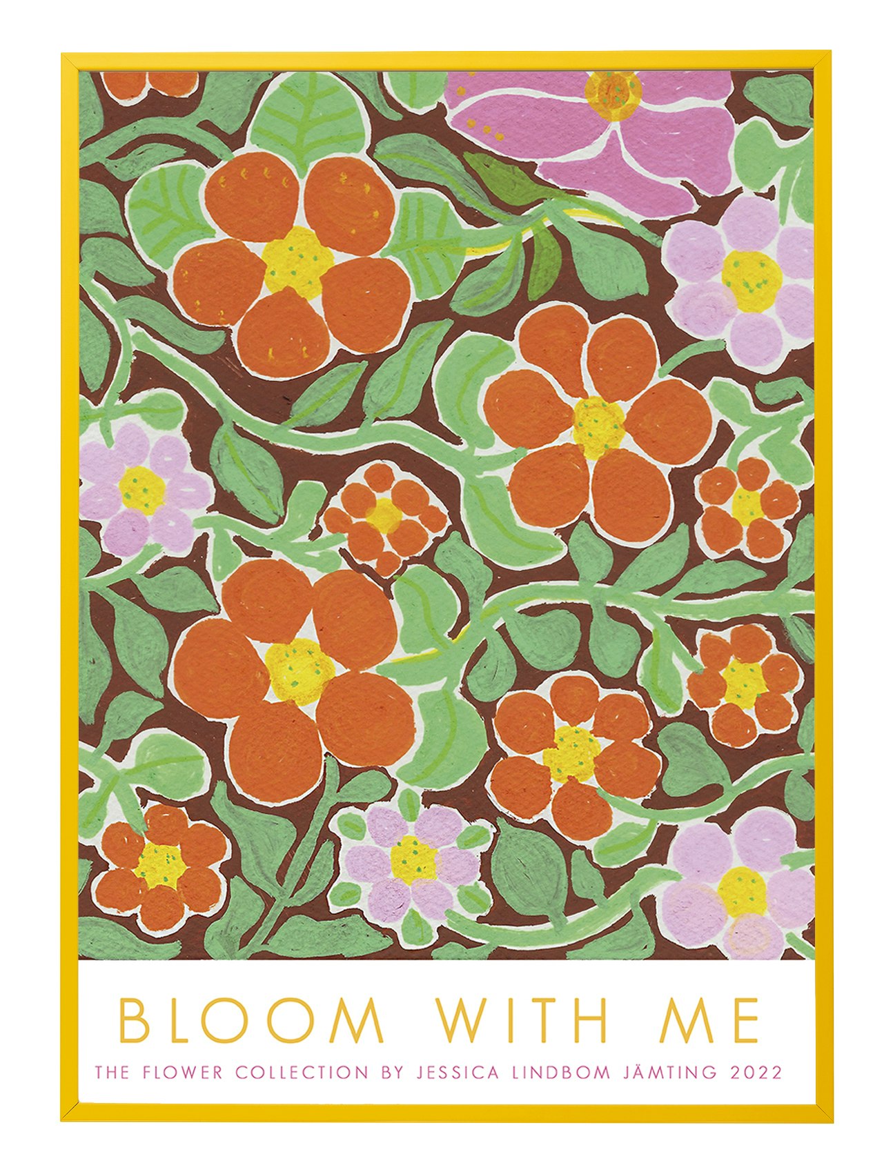 Bloom with me - Poster av Jessica Jämting