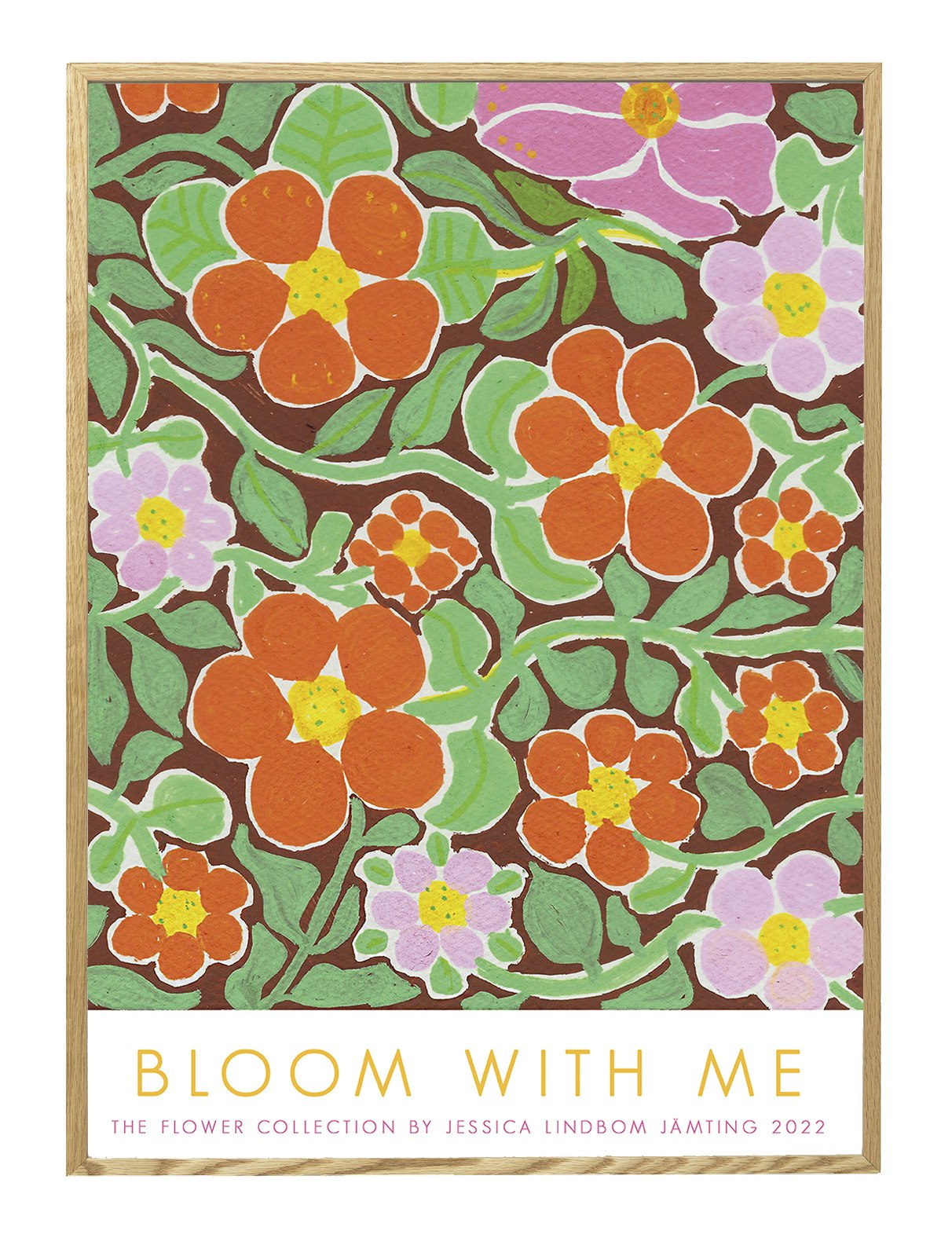 Bloom with me - Poster av Jessica Jämting