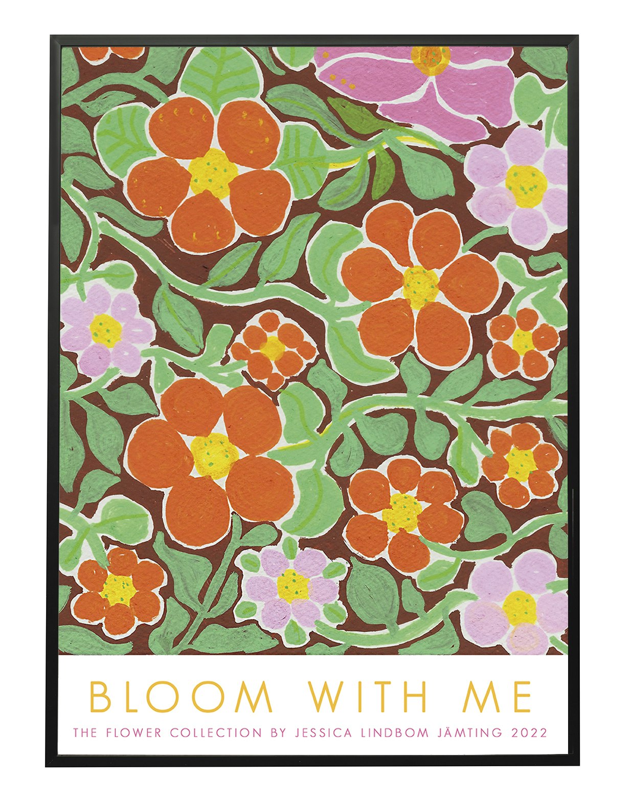 Bloom with me - Poster av Jessica Jämting