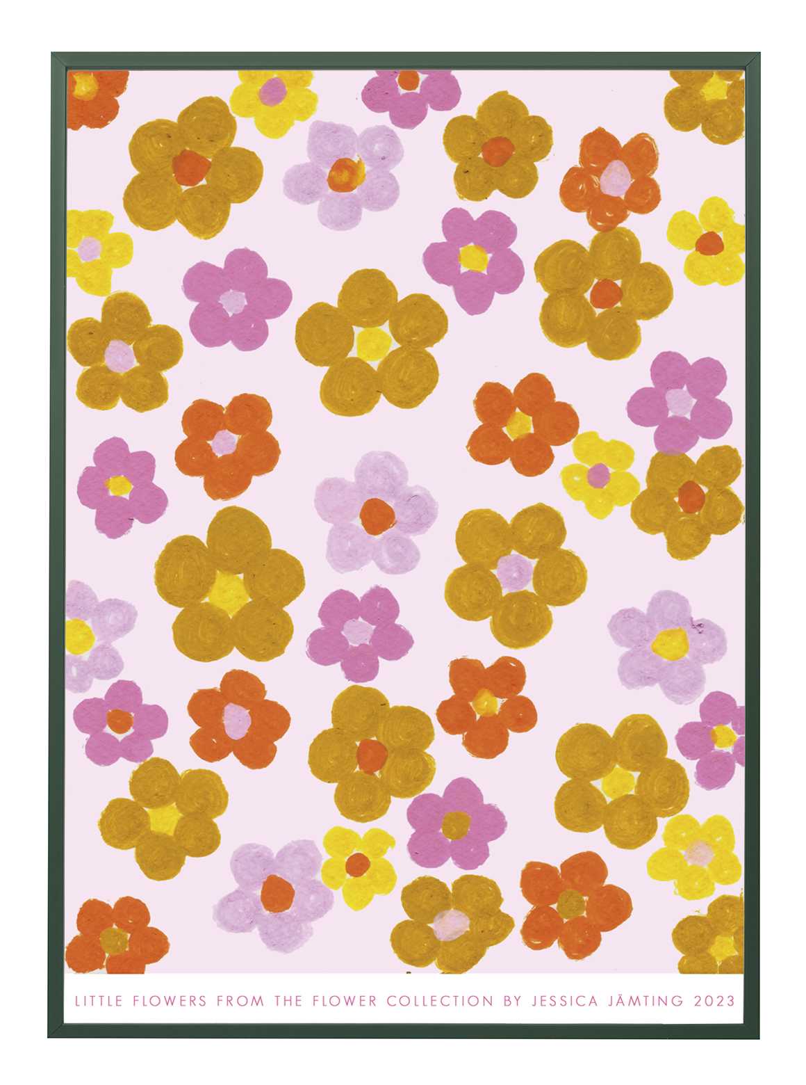 Little Flowers  - Poster av Jessica Jämting