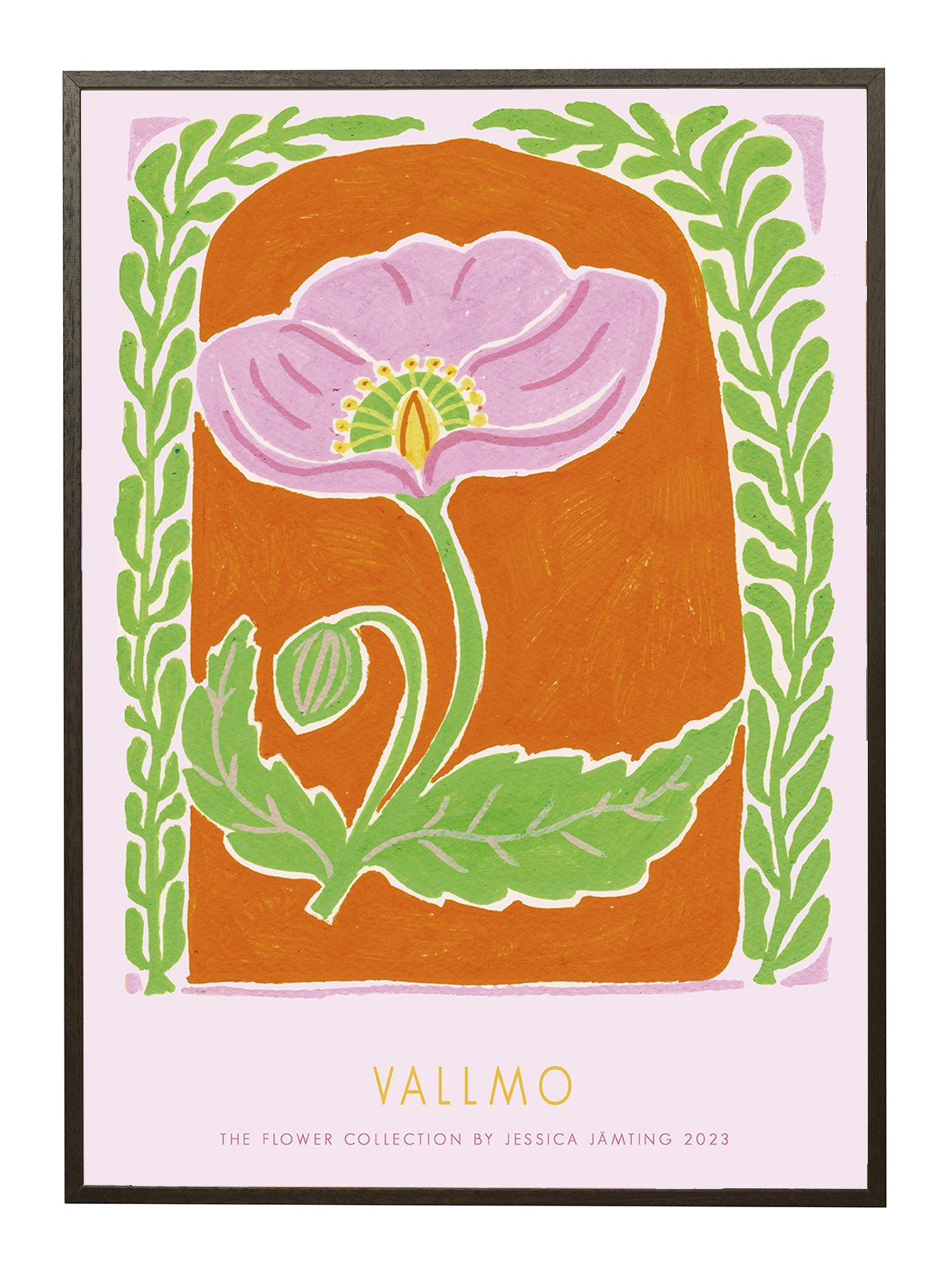 Vallmo - Poster av Jessica Jämting