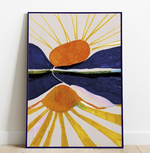 Sol - Poster av Jessica Jämting
