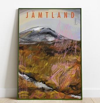Jämtland  –  Poster av Jessica Jämting