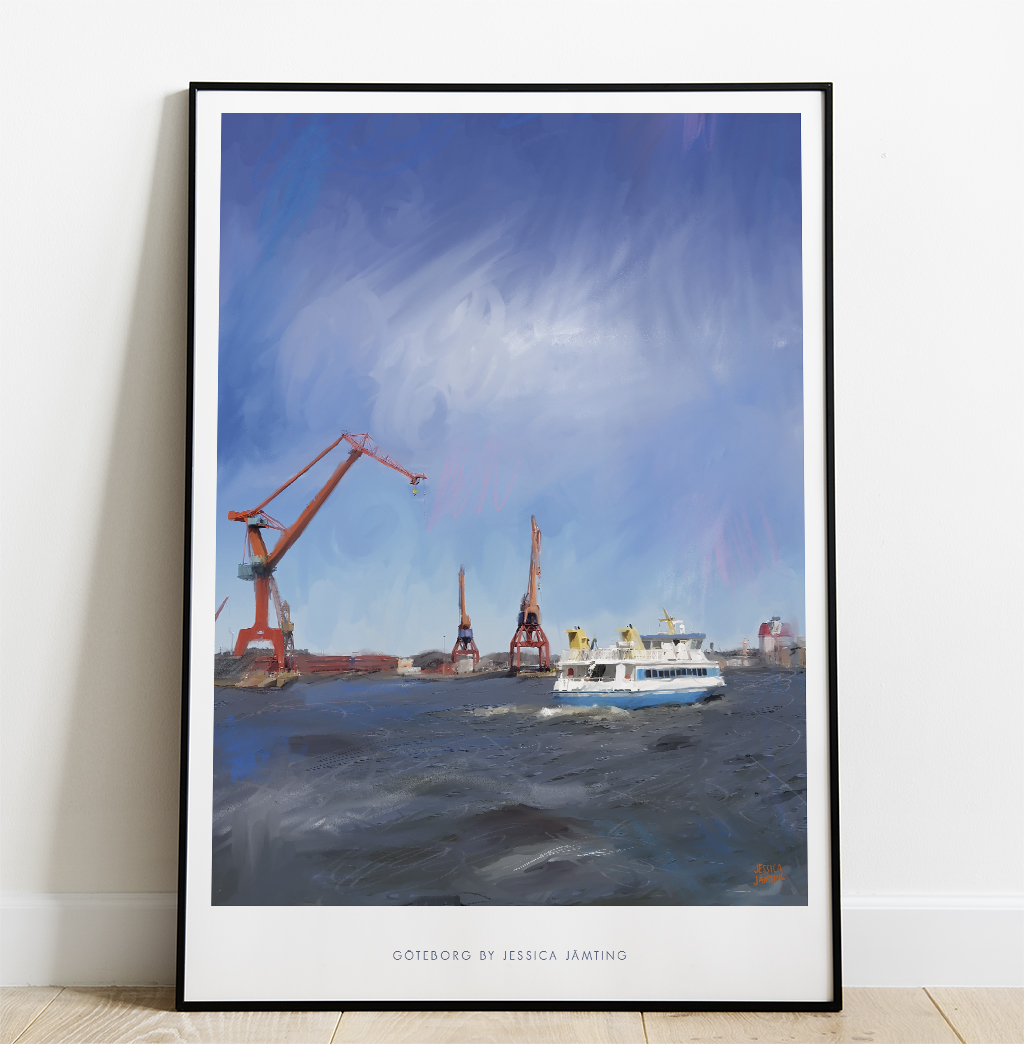 Göteborg –  Poster av Jessica Jämting