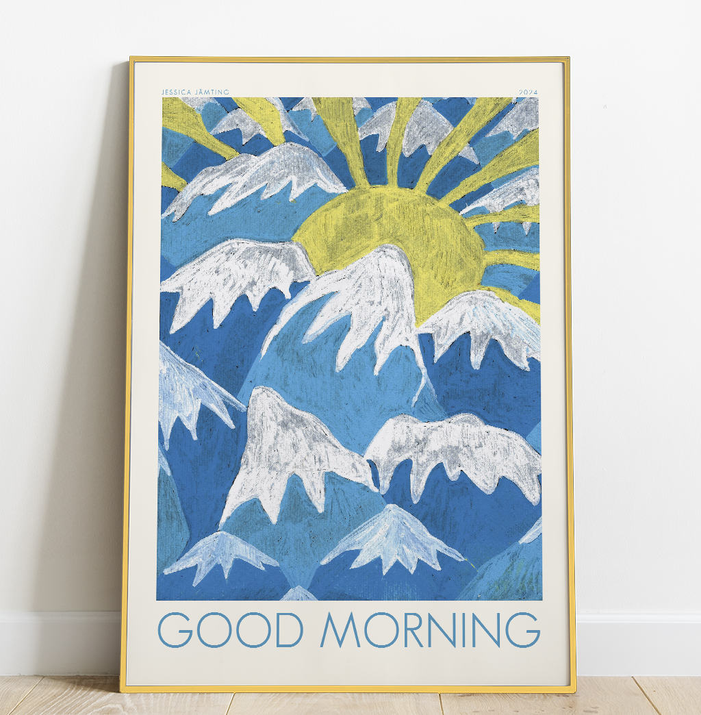 Good Morning  –  Poster av Jessica Jämting