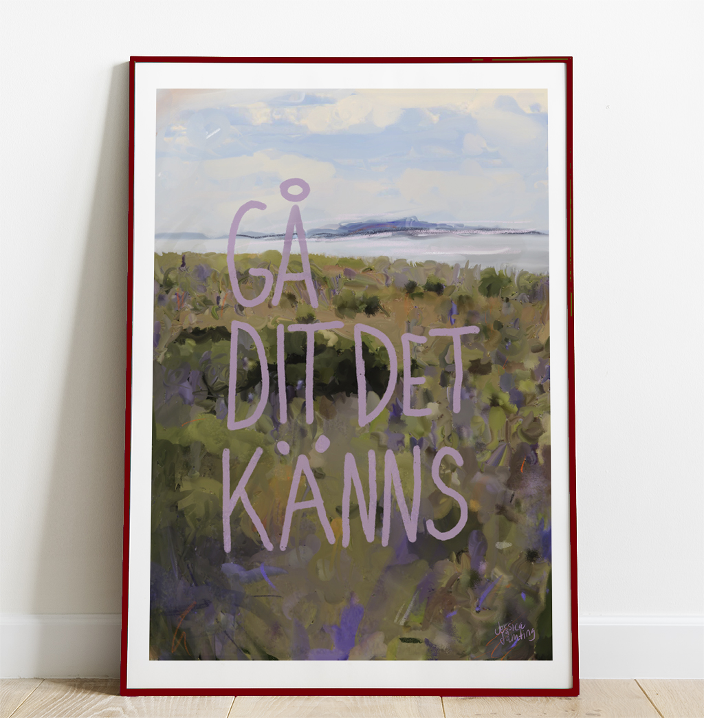 Ditt egna citat feat. Jessica Jämting Art –  Skräddarsydd poster