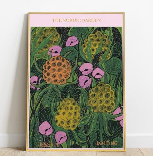 The Nordic Garden  –  Poster by Jessica Jämting
