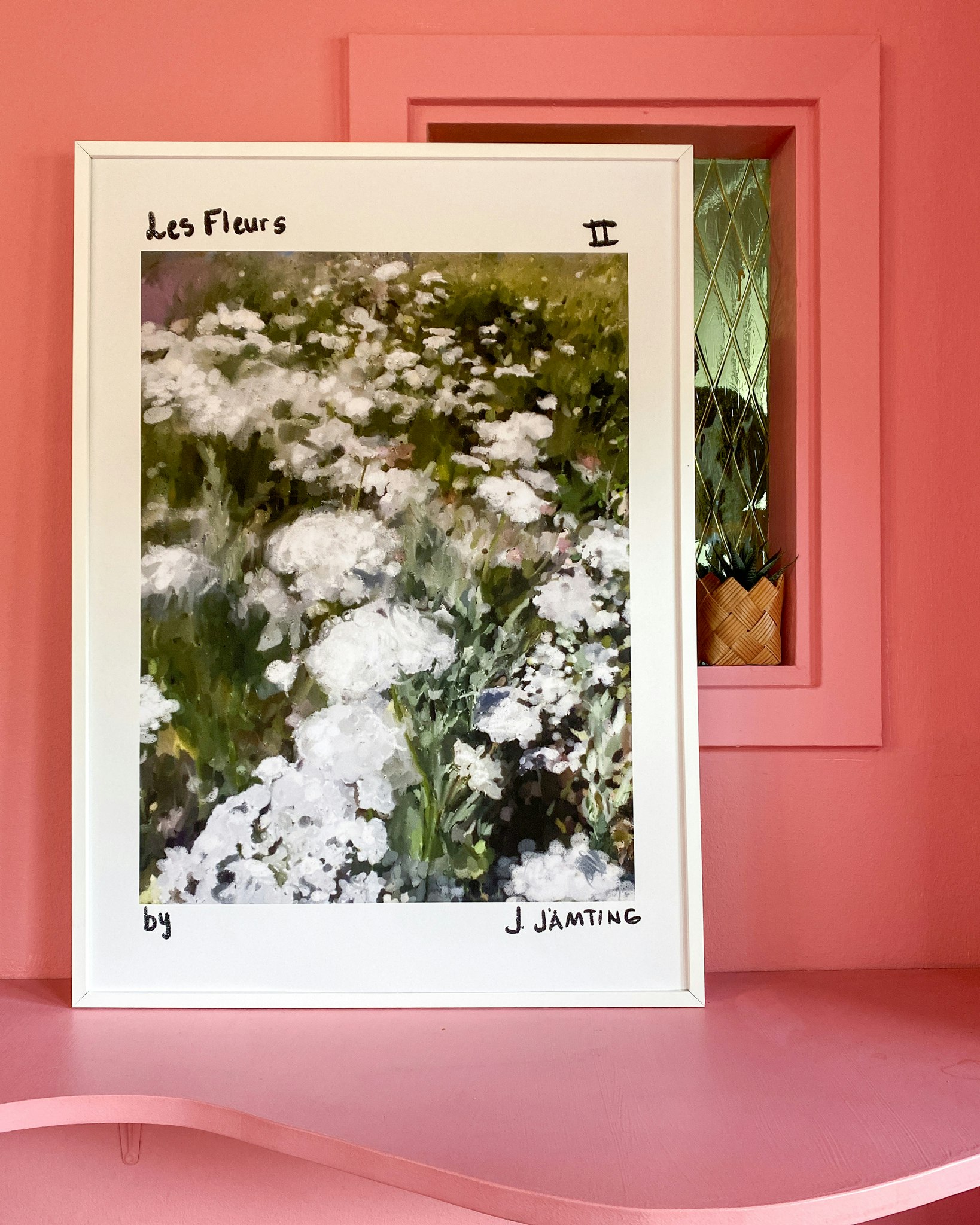 Les Fleurs II  –  Poster by Jessica Jämting