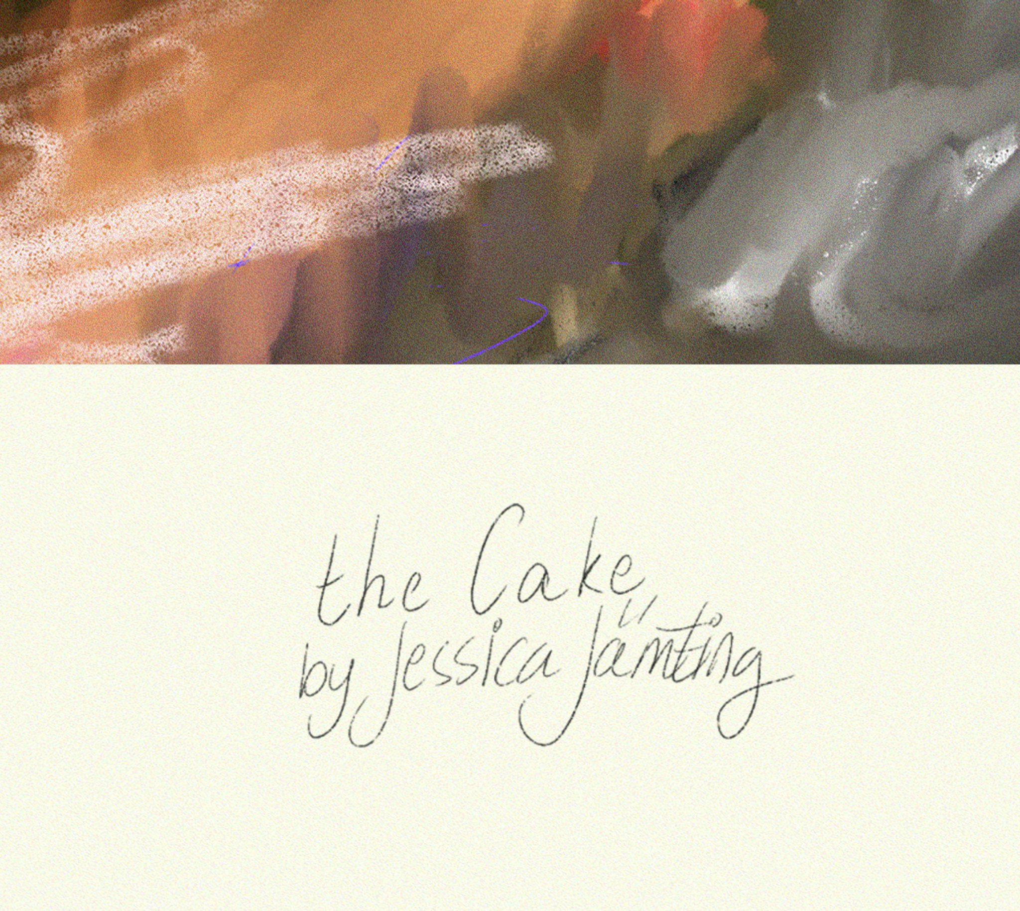 The Cake  –  Poster by Jessica Jämting