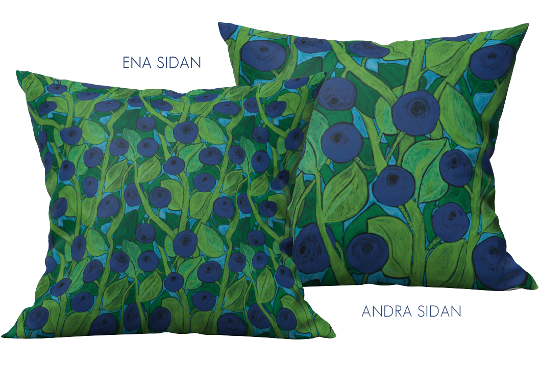 Bär mig - Kuddfodral 50x50 cm  – Ekologisk bomull