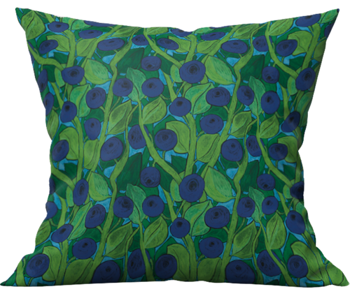 Bär mig - Kuddfodral 50x50 cm  – Ekologisk bomull