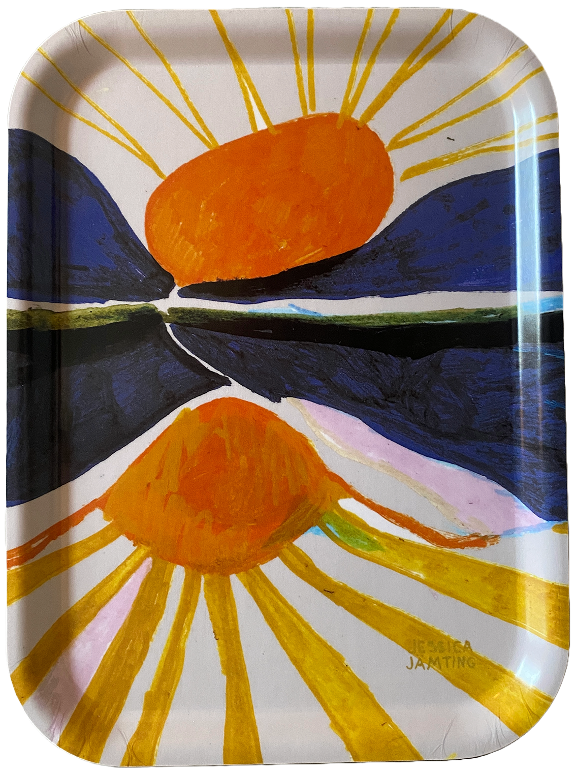 Frukostbricka "Sol" - 20x27 cm